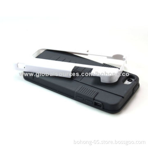 TPU + PC Cases for iPhone 5S, 500 Pieces/Color MOQ